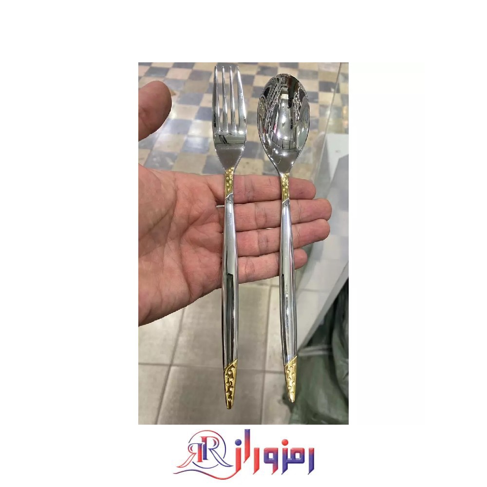 سرویس قاشق و چنگال 6 نفره 45 پارچه یونیک مدل توت فرنگی نیمه طلایی دهنه اروپایی ، خرید و قیمت سرویس قاشق و چنگال 6 نفره 45 پارچه یونیک مدل توت فرنگی نیمه طلایی دهنه اروپایی ، خوش رخ مجلسی مناسب برای هر مکان